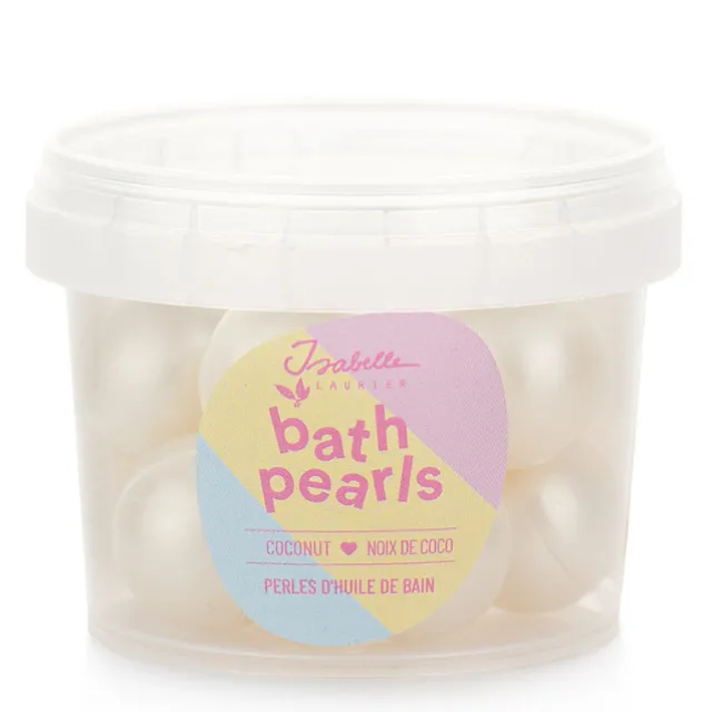 8 Perles d'Huile De Bain Blanc