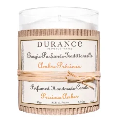 Bougie Parfumée Traditionnelle Ambre Précieux