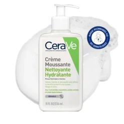 Crème Moussante Nettoyante Hydratante