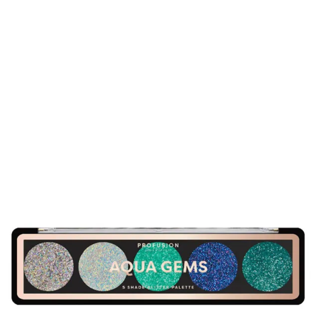 Palette Yeux Glitter Aqua Gems