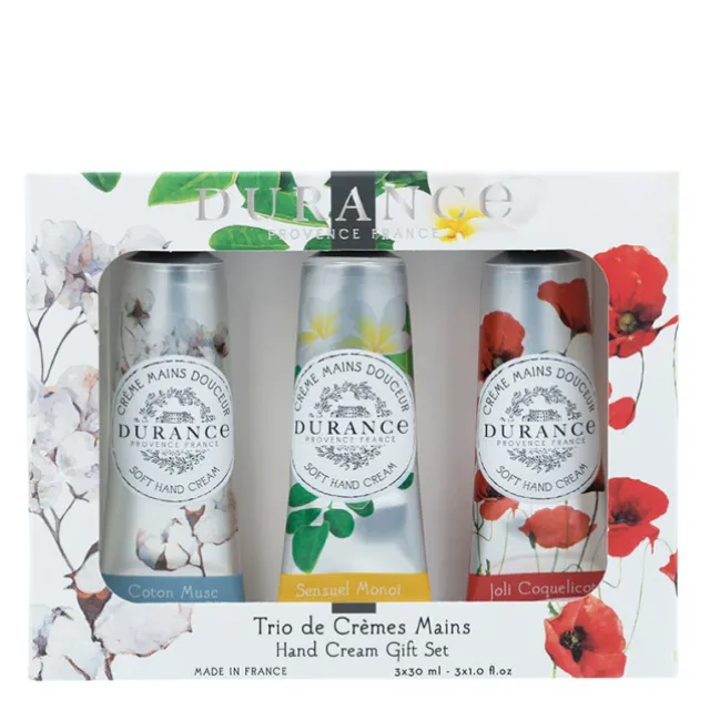Trio de crèmes mains
