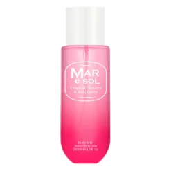 Tropical Flowers & Raspberry